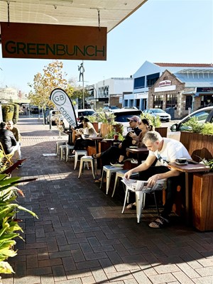 Green Bunch platers and furniture Image