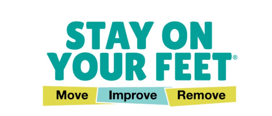 Move Improve Remove - Stay on your feet initiative